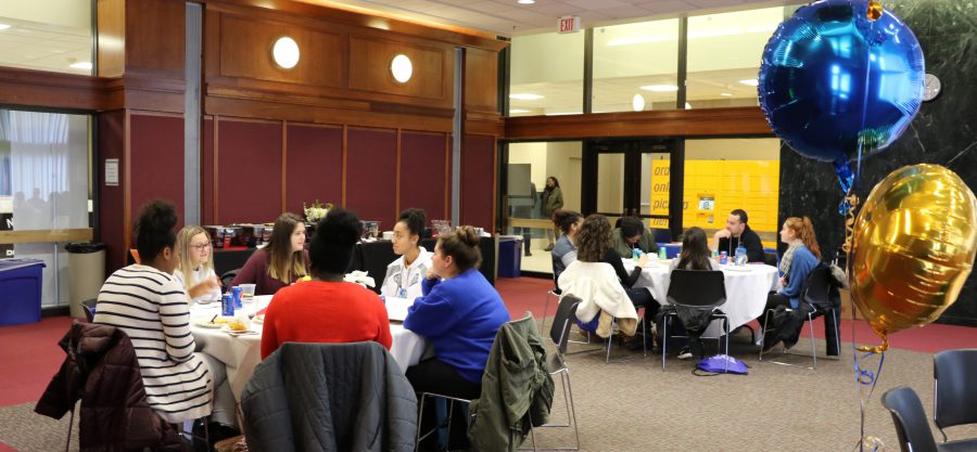 Teachers of Tomorrow students participating in a workshop at the University of Delaware